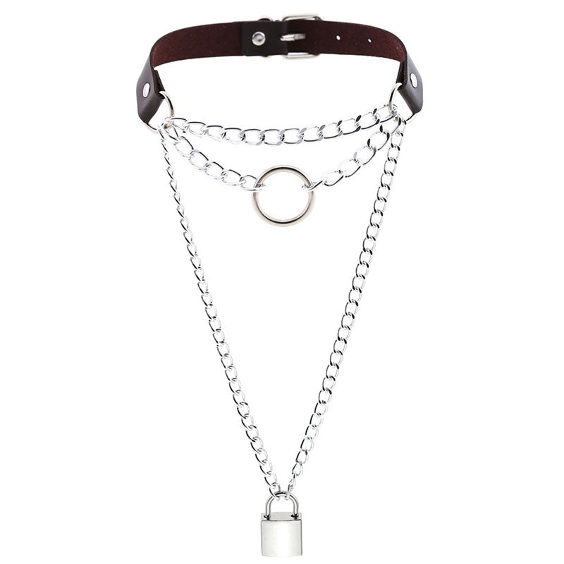 Lås og ring choker