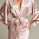 Kimono for damer - Midnattrose