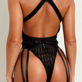 Body med lårstrømper - DOLCE