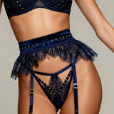 Femt delt dameundertøy - SORENTO Blå